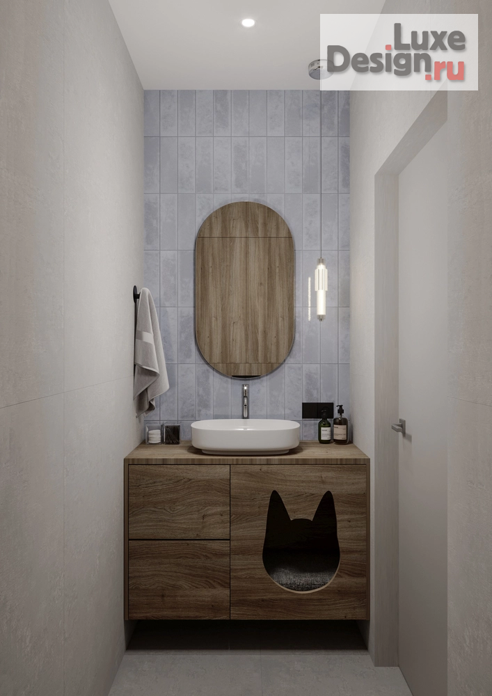 Дизайн интерьера четырехкомнатной квартиры "Четырехкомнатная квартира в ЖК Мегаполиспарк" (фото 22) от дизайнера Светлана Султанова Дизайн интерьера четырехкомнатной квартиры "Четырехкомнатная квартира в ЖК Мегаполиспарк" (фото 22)