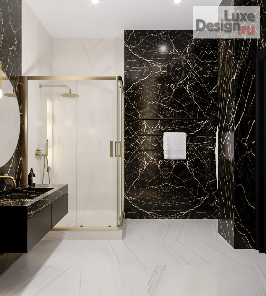 Дизайн интерьера трехкомнатной квартиры "Квартира в темных тонах" (фото 15)