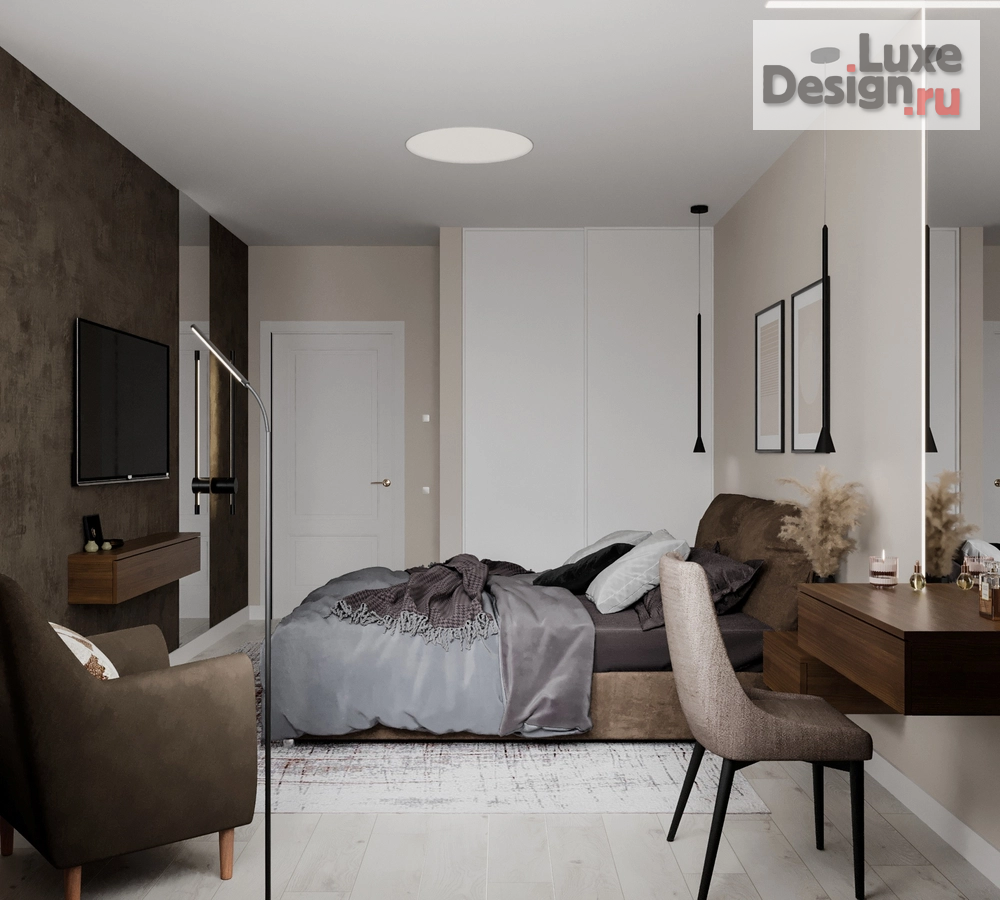 Дизайн интерьера четырехкомнатной квартиры "Четырехкомнатная квартира в ЖК Мегаполиспарк" (фото 4) от дизайнера Светлана Султанова Дизайн интерьера четырехкомнатной квартиры "Четырехкомнатная квартира в ЖК Мегаполиспарк" (фото 4)