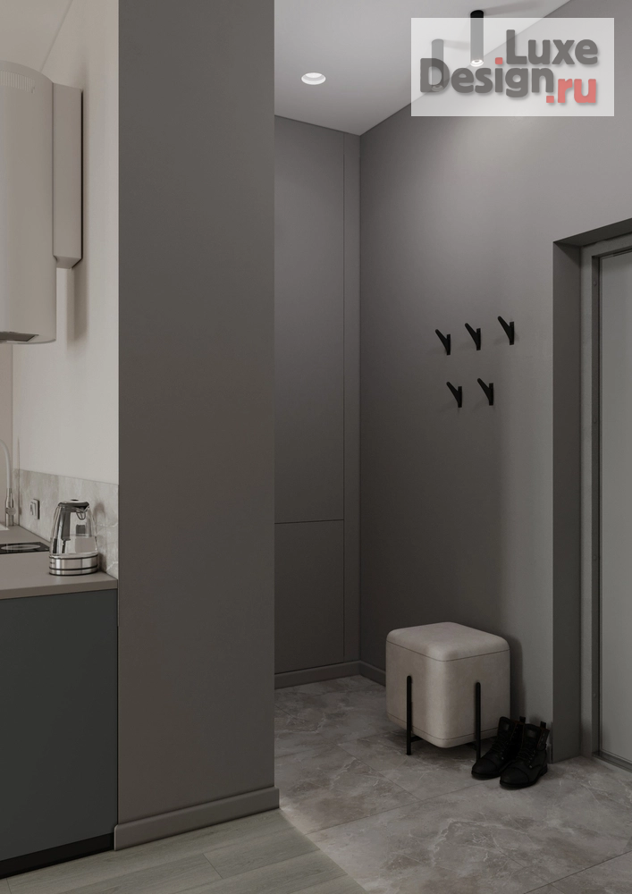 Дизайн интерьера квартиры студии "Квартира-студия" (фото 9)