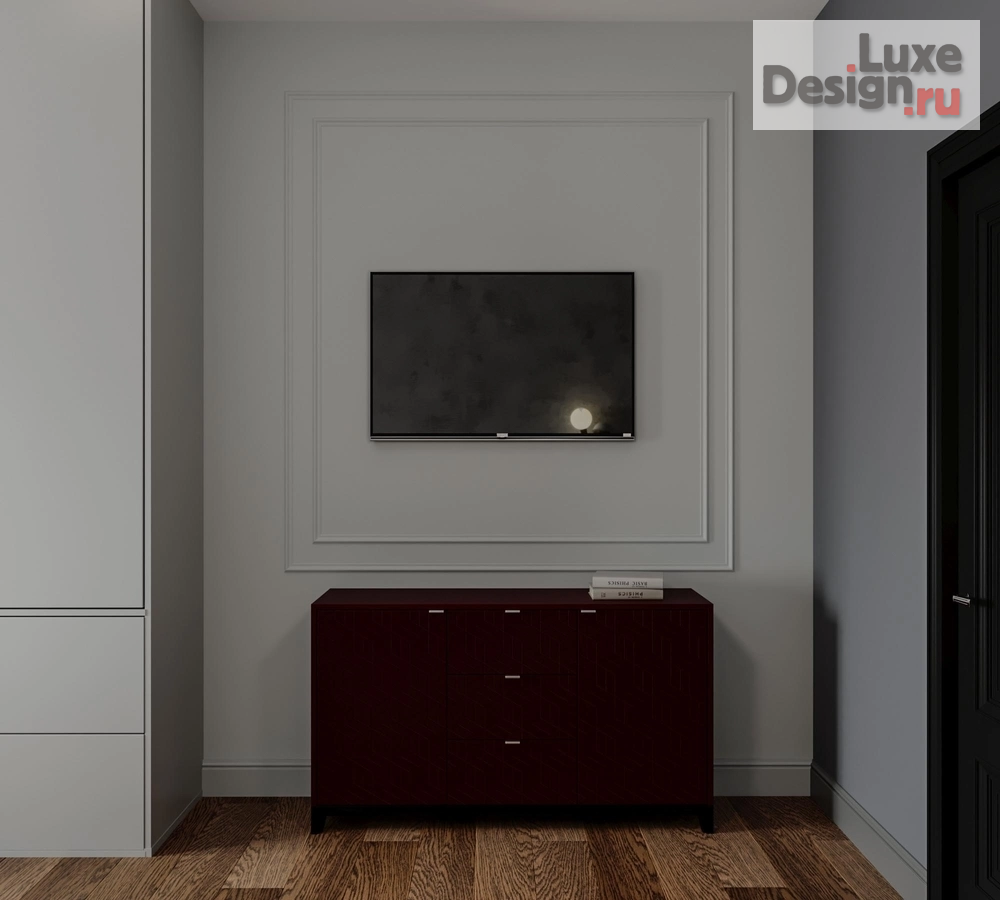 Дизайн интерьера трехкомнатной квартиры "Квартира в темных тонах" (фото 12)