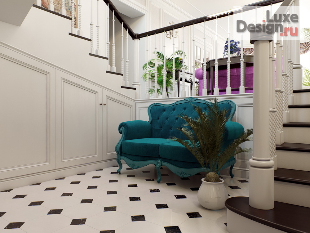 Дизайн интерьера загородного дома "ЗАГОРОДНЫЙ ДОМ В ПОЛИВАНОВО. 1 ЭТАЖ" (фото 14)