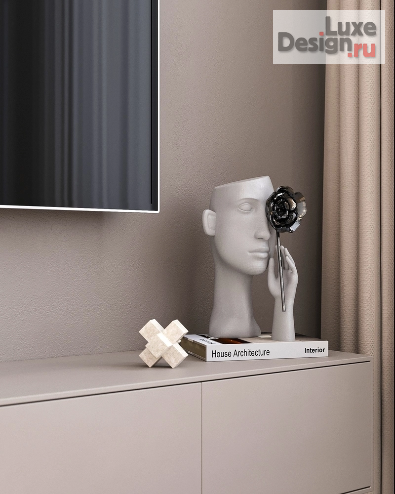 Дизайн интерьера двухкомнатной квартиры "Квартира в стиле минимализм Жк. Project 6\3" (фото 14) от дизайнера Студия дизайна и ремонта Katushhha Дизайн интерьера двухкомнатной квартиры "Квартира в стиле минимализм Жк. Project 6\3" (фото 14)