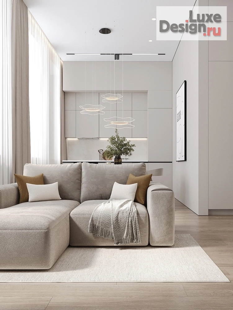 Дизайн интерьера двухкомнатной квартиры "Квартира в стиле минимализм Жк. Project 6\3" (фото 1) от дизайнера Студия дизайна и ремонта Katushhha Дизайн интерьера двухкомнатной квартиры "Квартира в стиле минимализм Жк. Project 6\3" (фото 1)