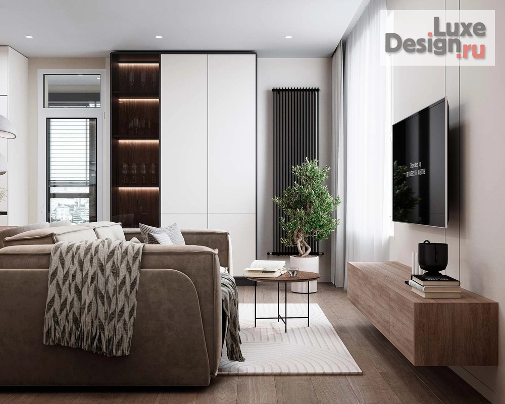 Дизайн интерьера квартиры "Квартира в современном стиле Жк.Нева Хаус" (фото 2)