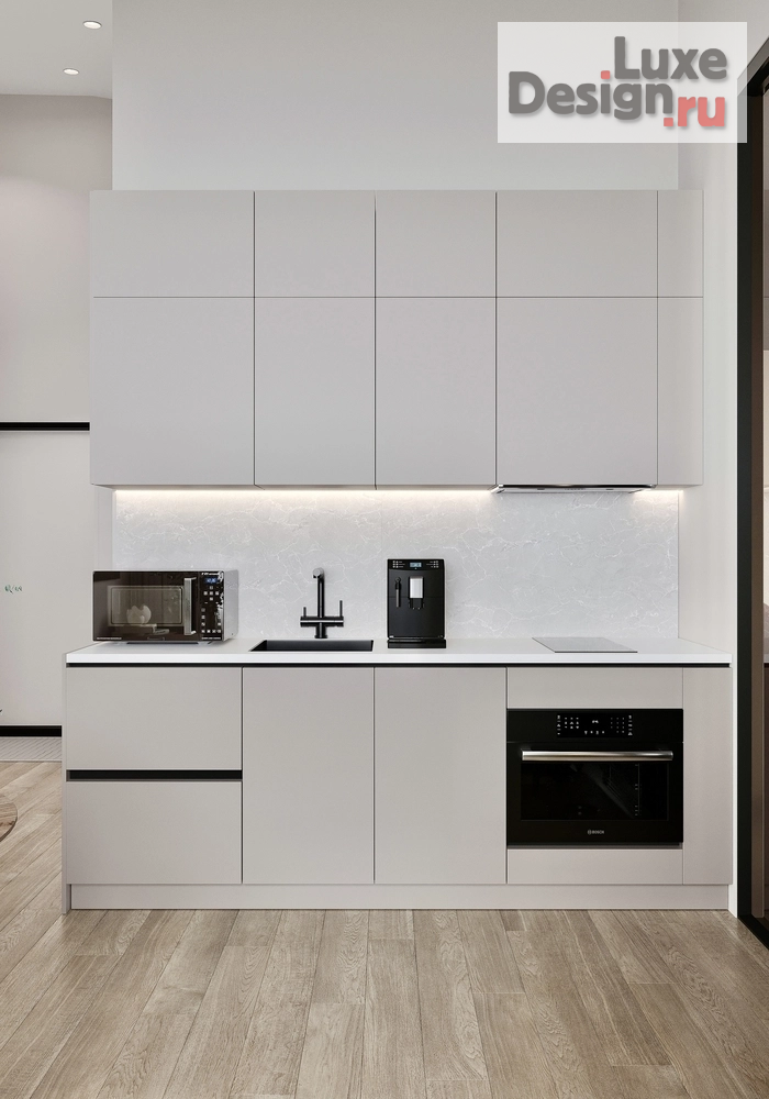 Дизайн интерьера однокомнатной квартиры "Однокомнатная квартира с потолками 3,5 метра Жк.Образковый квартал" (фото 5) от дизайнера Студия дизайна и ремонта Katushhha Дизайн интерьера однокомнатной квартиры "Однокомнатная квартира с потолками 3,5 метра Жк.Образковый квартал" (фото 5)