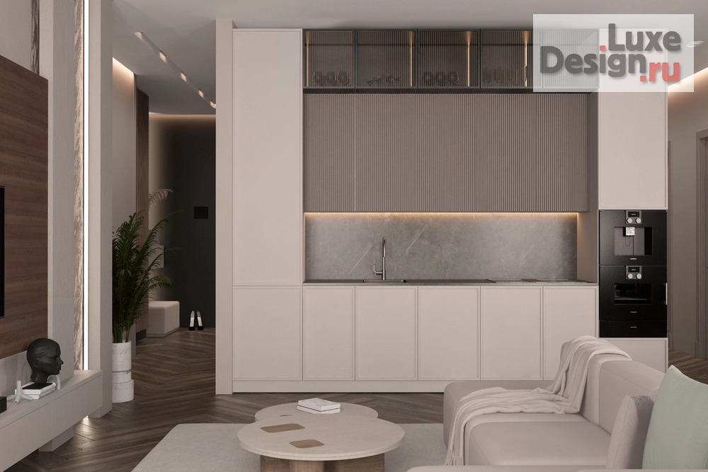 Дизайн интерьера квартиры "Квартира с элегантным дизайном Жк.Московский 65" (фото 2) от дизайнера Студия дизайна и ремонта Katushhha Дизайн интерьера квартиры "Квартира с элегантным дизайном Жк.Московский 65" (фото 2)