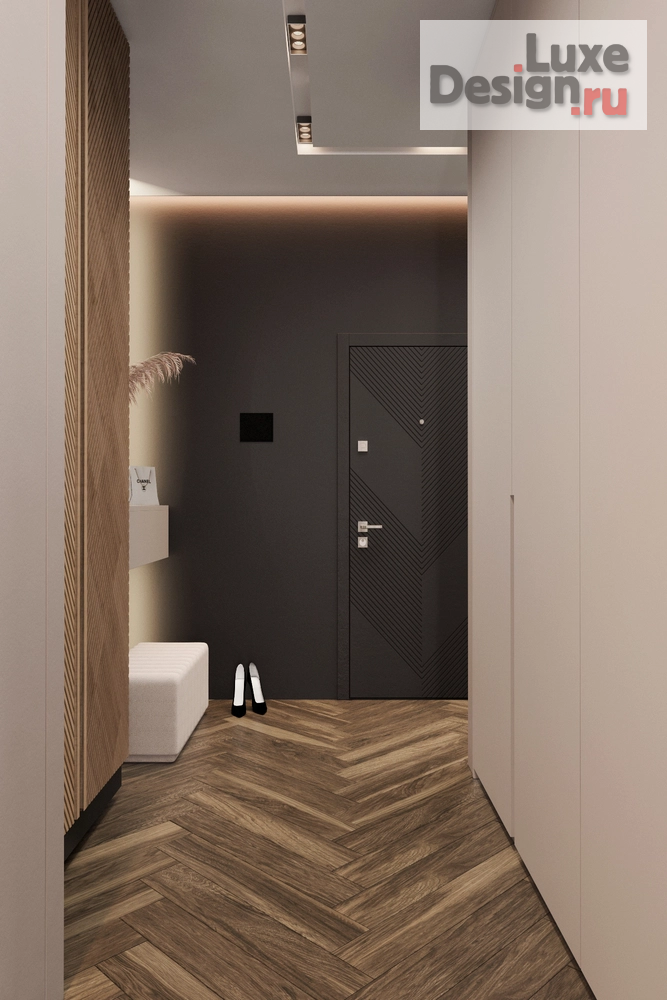 Дизайн интерьера квартиры "Квартира с элегантным дизайном Жк.Московский 65" (фото 4) от дизайнера Студия дизайна и ремонта Katushhha Дизайн интерьера квартиры "Квартира с элегантным дизайном Жк.Московский 65" (фото 4)