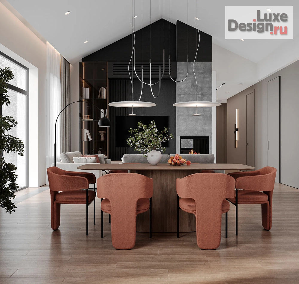 Дизайн интерьера частного дома "Дом Кп Репенская усадьба" (фото 2)