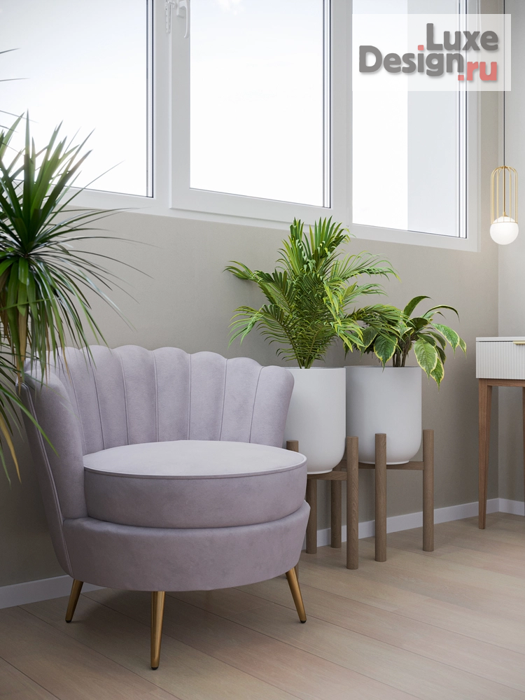 Дизайн интерьера трехкомнатной квартиры "Квартира на Рублевском шоссе" (фото 3)