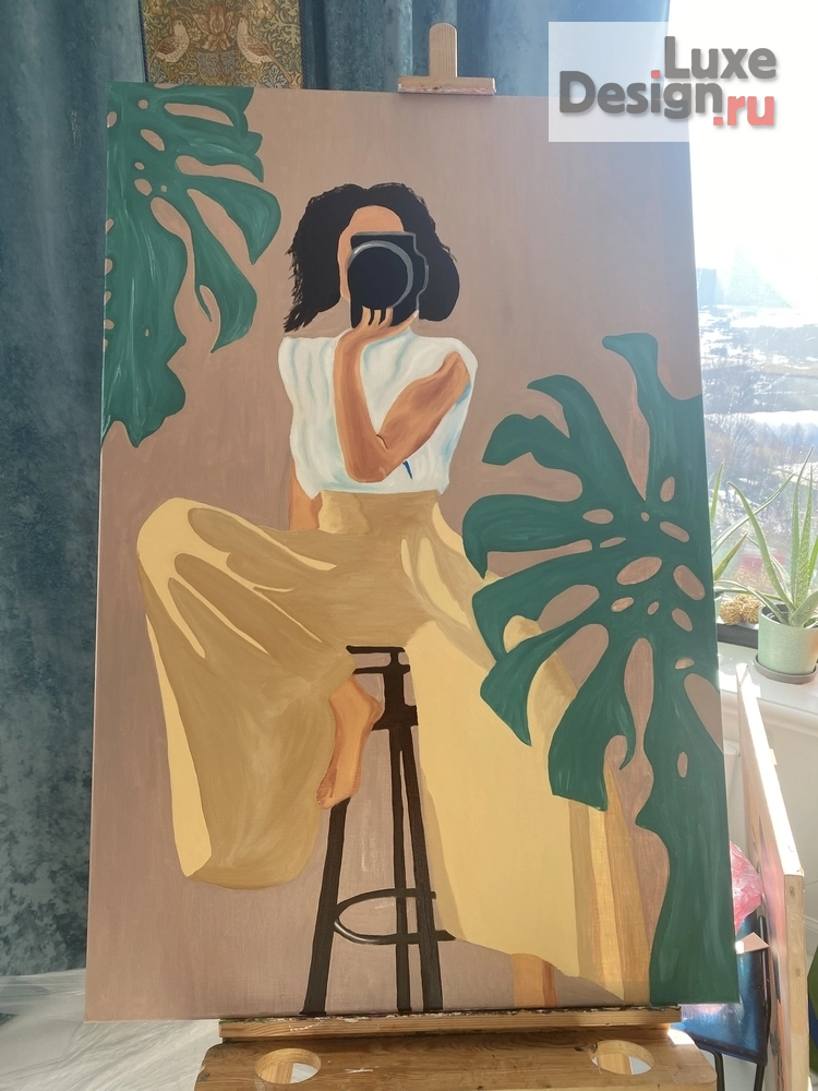 Дизайн интерьера квартиры "Интерьерные картины" (фото 8)