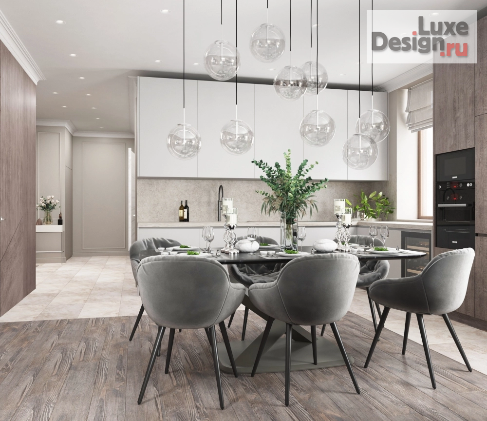 Дизайн интерьера четырехкомнатной квартиры "Алые Паруса" (фото 8)