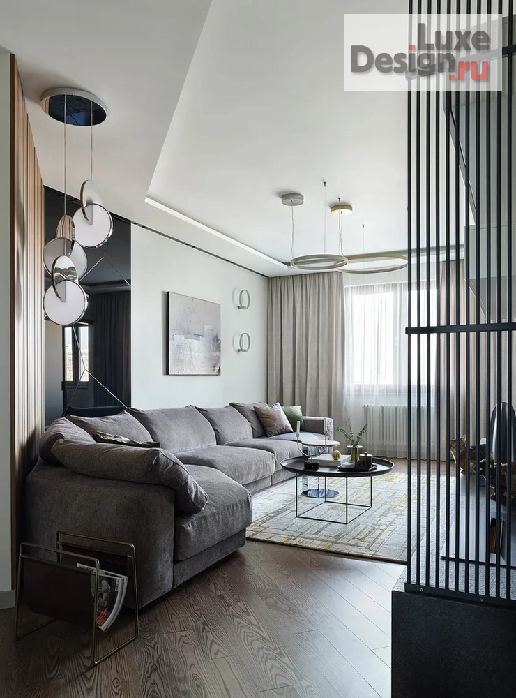 Дизайн интерьера трехкомнатной квартиры "Озёрная /квартира для семьи" (фото 1)