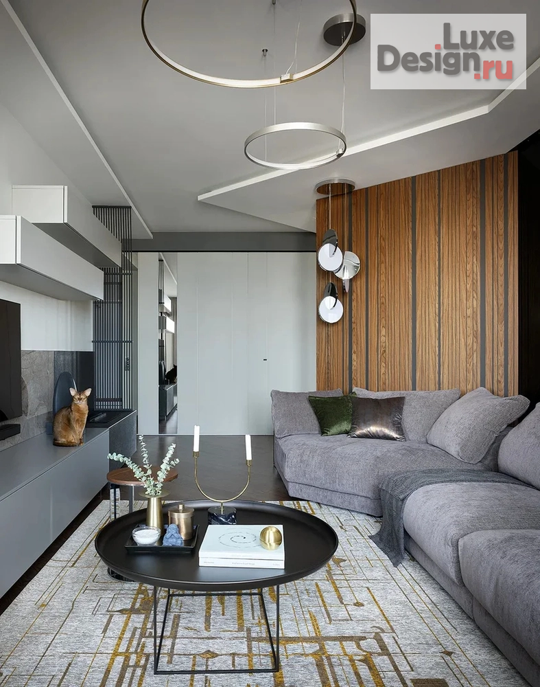 Дизайн интерьера трехкомнатной квартиры "Озёрная /квартира для семьи" (фото 3)