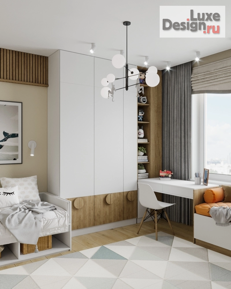 Дизайн интерьера трехкомнатной квартиры "ЖК Life" (фото 10)