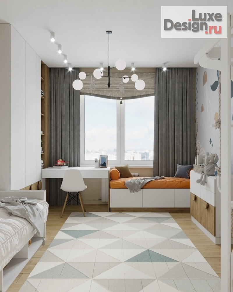Дизайн интерьера трехкомнатной квартиры "ЖК Life" (фото 11)