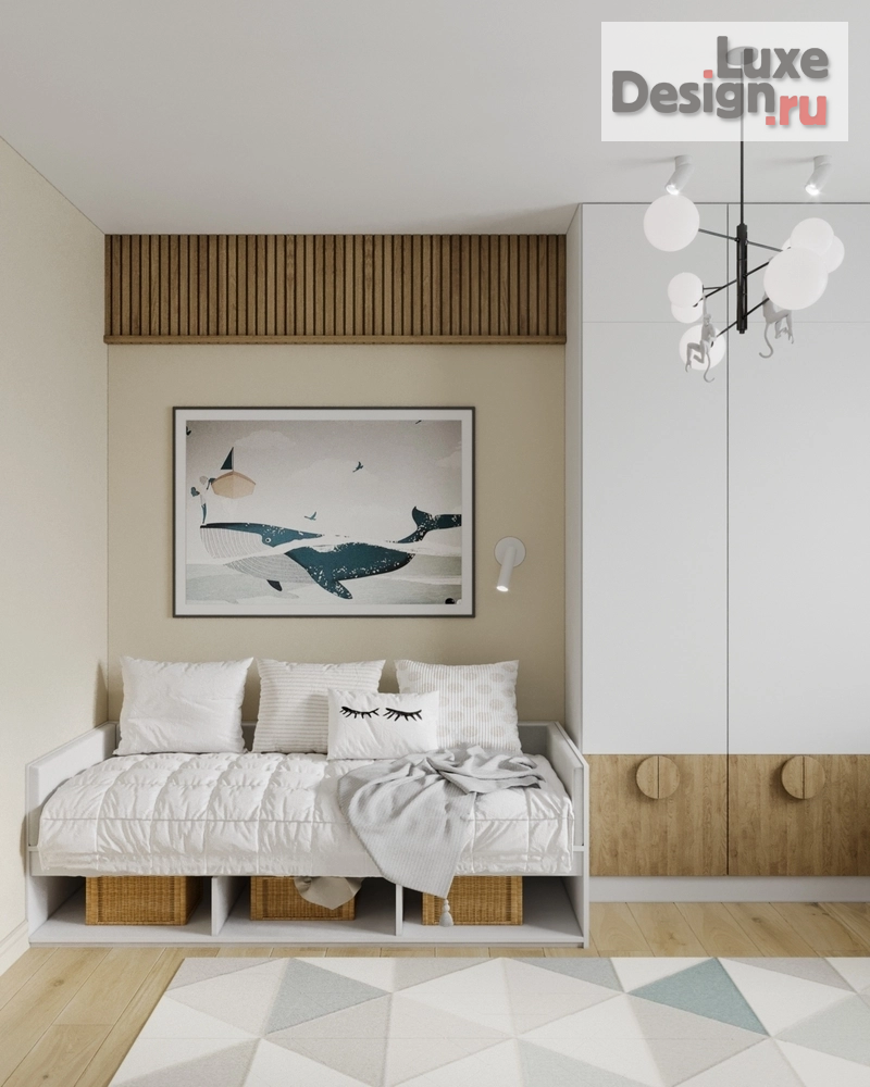 Дизайн интерьера трехкомнатной квартиры "ЖК Life" (фото 13)