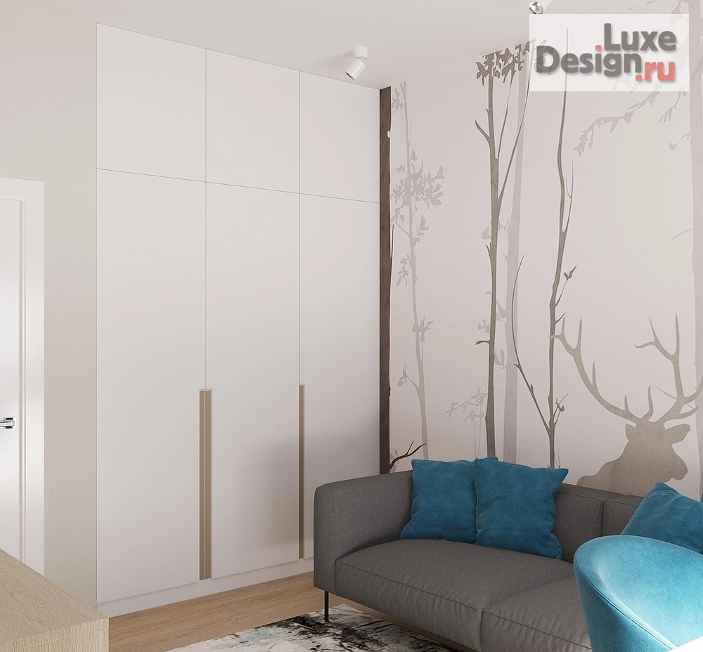 Дизайн интерьера трехкомнатной квартиры "ЖК Life" (фото 15)