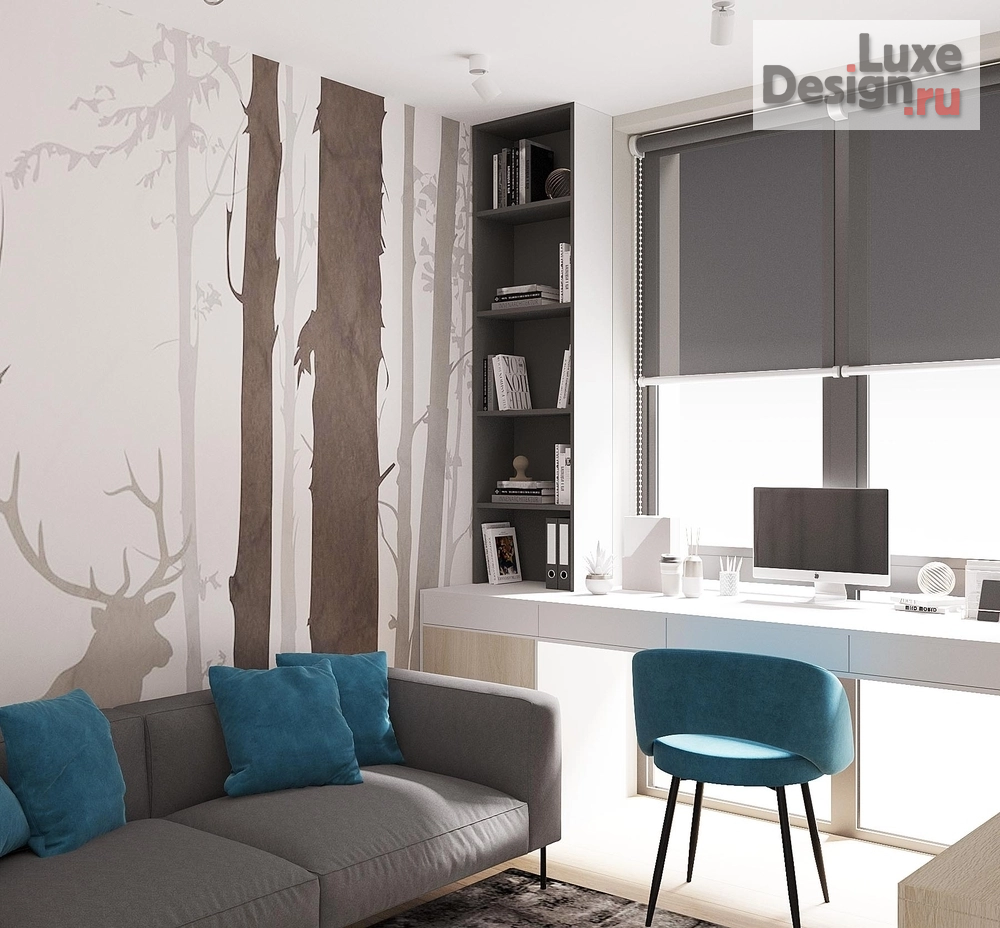 Дизайн интерьера трехкомнатной квартиры "ЖК Life" (фото 16)