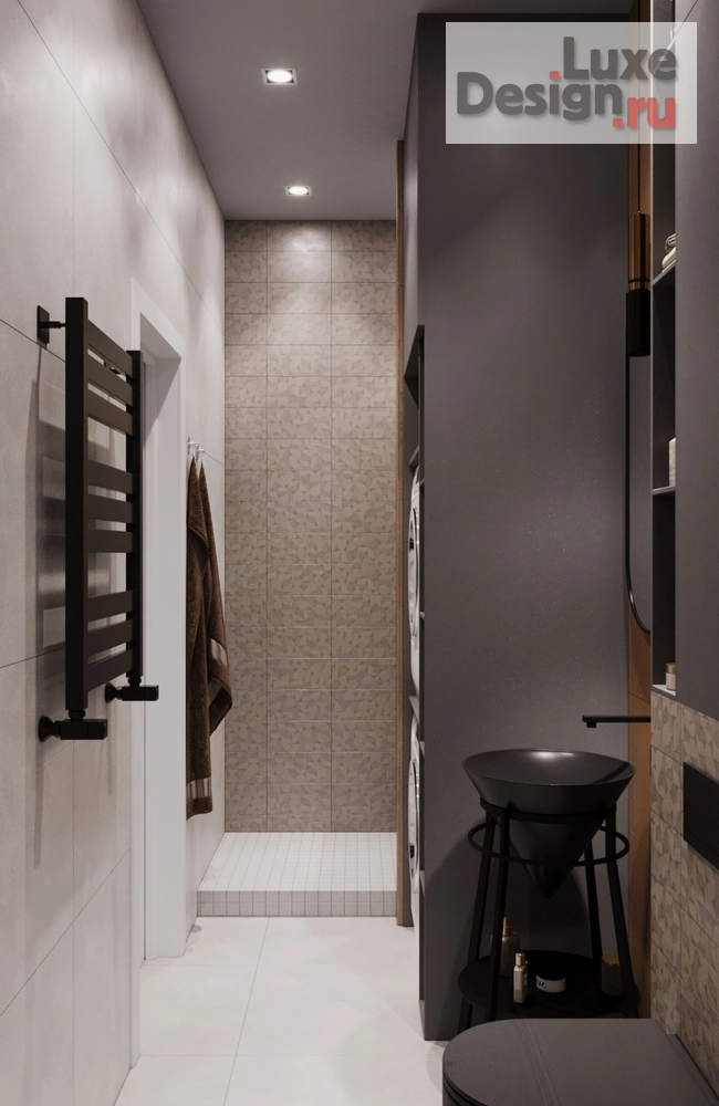 Дизайн интерьера трехкомнатной квартиры "ЖК Life" (фото 22)