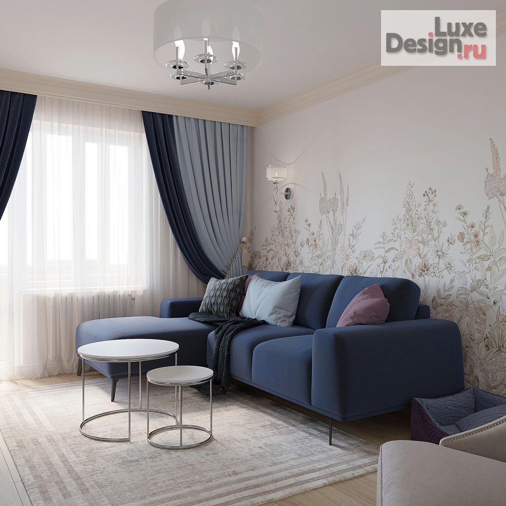 Дизайн интерьера квартиры "ЧЕРНИКА И ЗЕФИР" (фото 7)