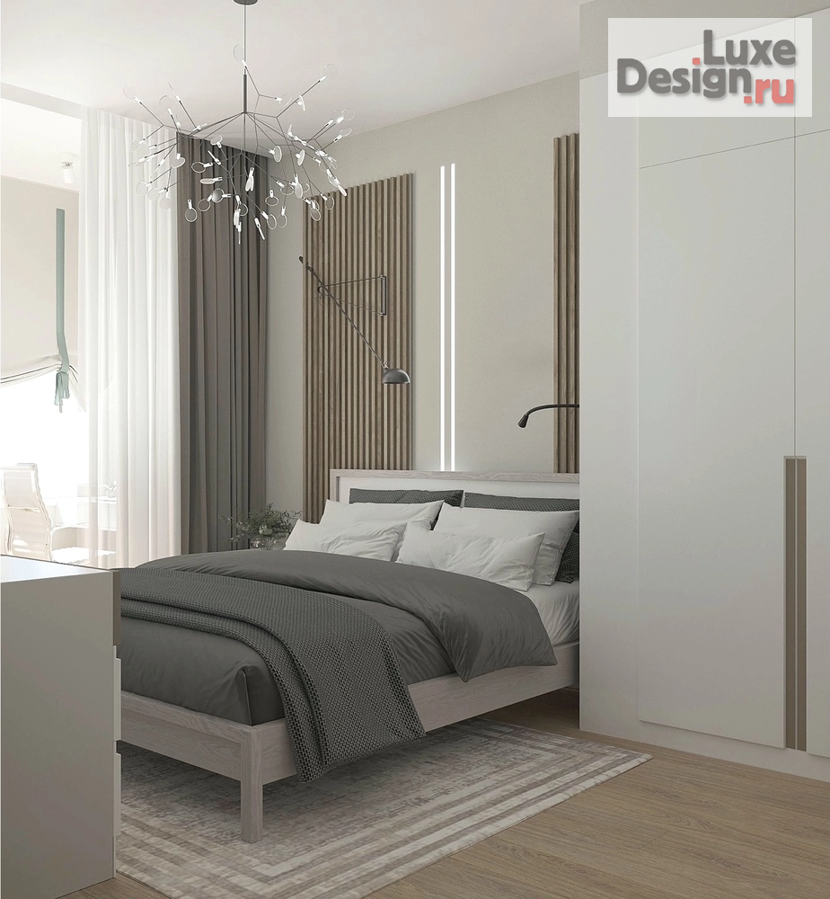 Дизайн интерьера трехкомнатной квартиры "ЖК Life" (фото 7)