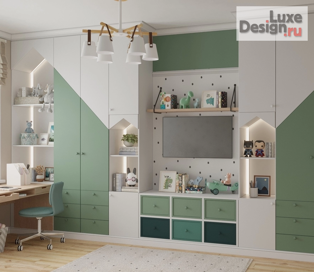 Дизайн интерьера трехкомнатной квартиры "ЖК СКАНДИНАВИЯ" (фото 7)