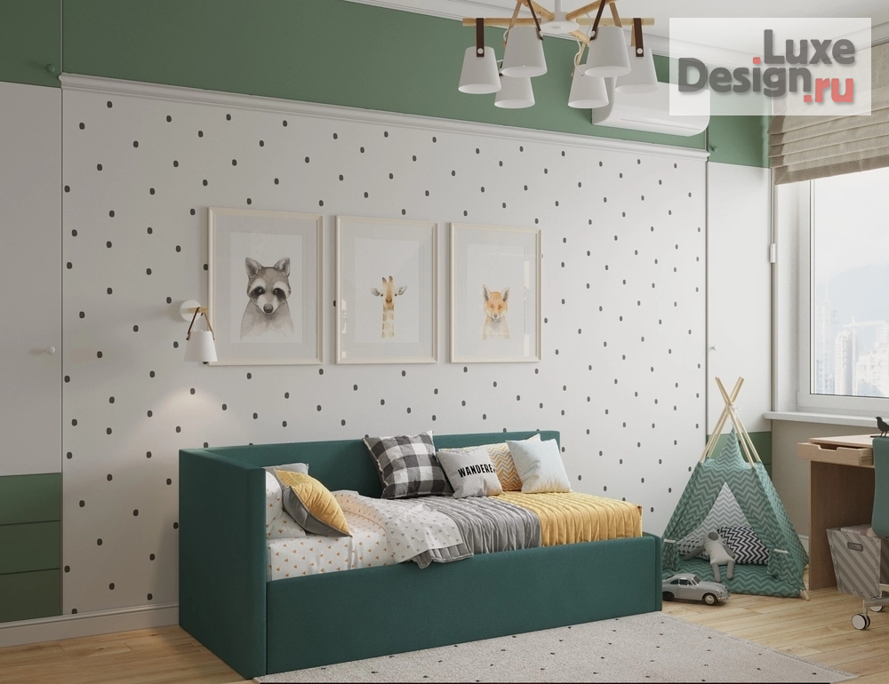 Дизайн интерьера трехкомнатной квартиры "ЖК СКАНДИНАВИЯ" (фото 8)