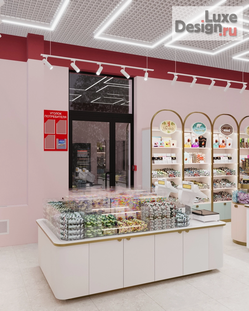 Дизайн интерьера супермаркета "МАГАЗИН СЛАВЯНКА" (фото 6)