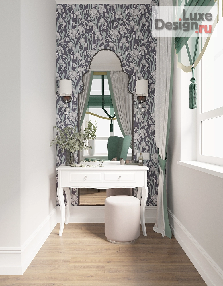 Дизайн интерьера трехкомнатной квартиры "ЖК СКАНДИНАВИЯ" (фото 11)