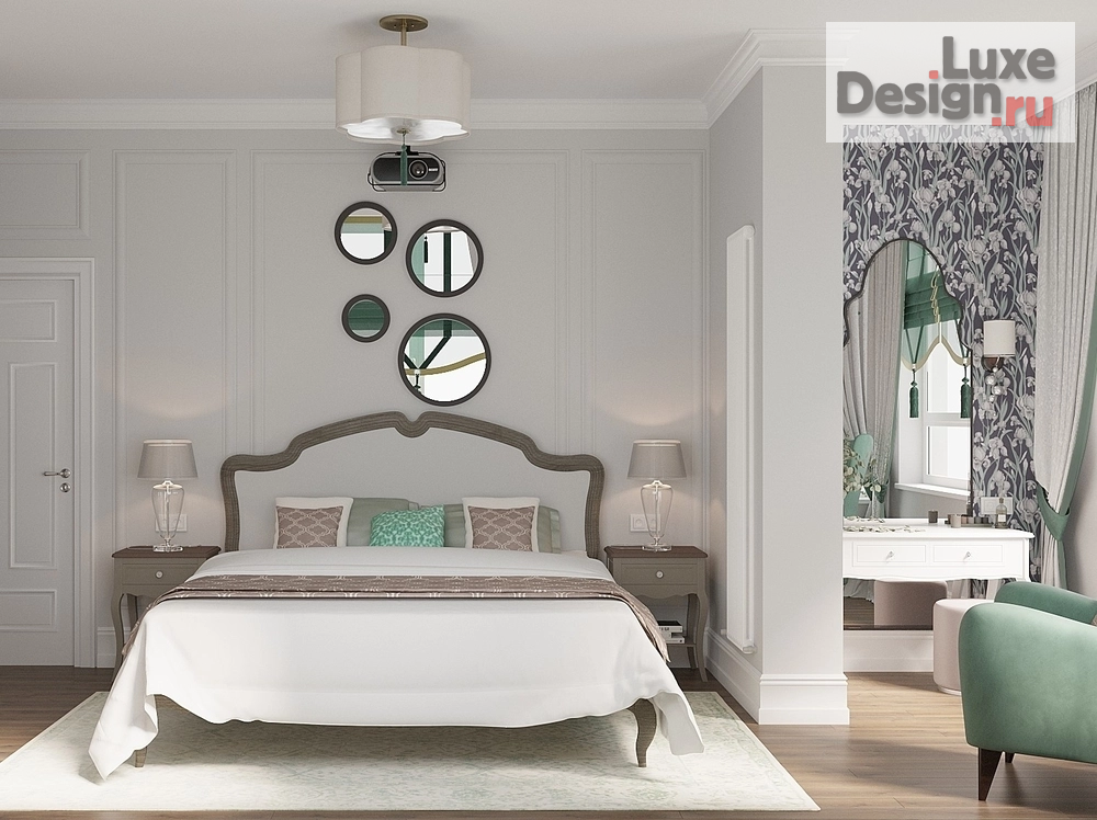 Дизайн интерьера трехкомнатной квартиры "ЖК СКАНДИНАВИЯ" (фото 10)