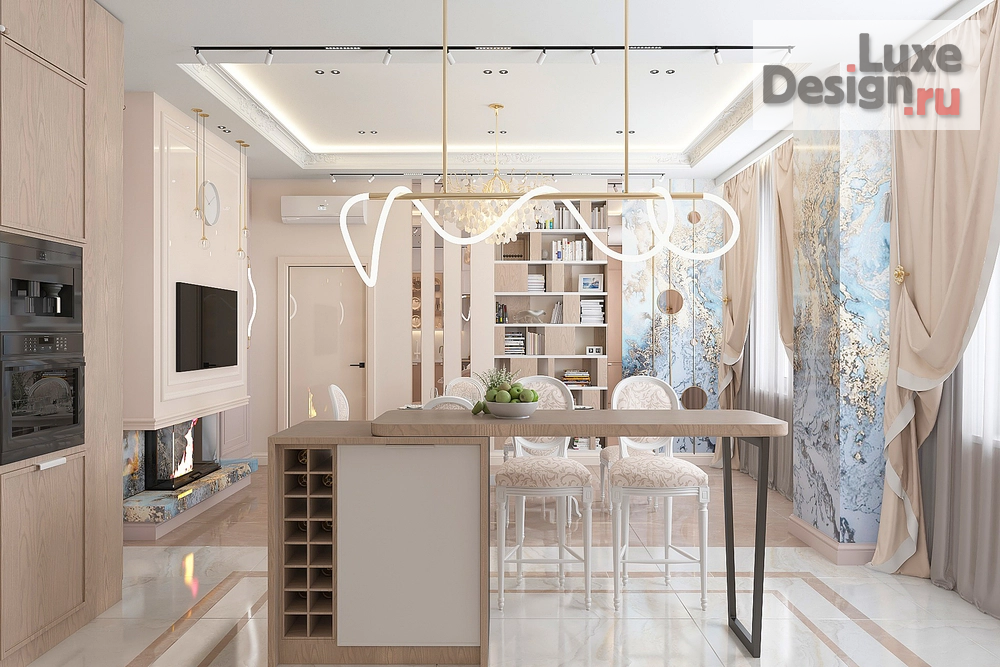 Дизайн интерьера коттеджа "Savoy" (фото 11)