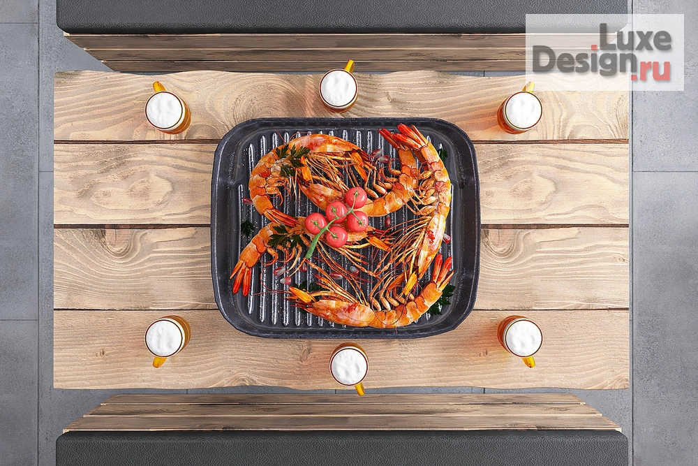 Дизайн интерьера кафе "Пивной Бар на Рождественской." (фото 11)