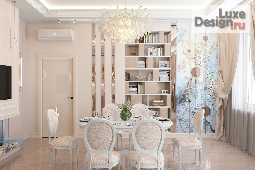 Дизайн интерьера коттеджа "Savoy" (фото 12)