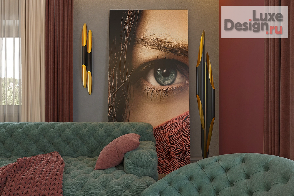 Дизайн интерьера коттеджа " Арлекин" (фото 14)