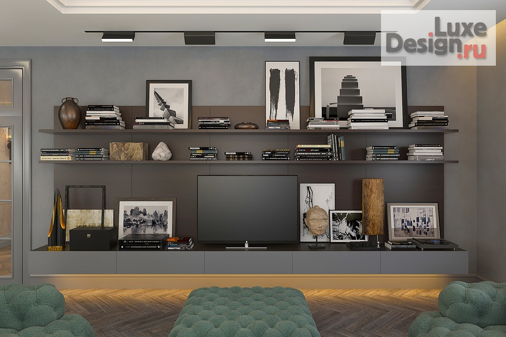 Дизайн интерьера коттеджа " Арлекин" (фото 16)