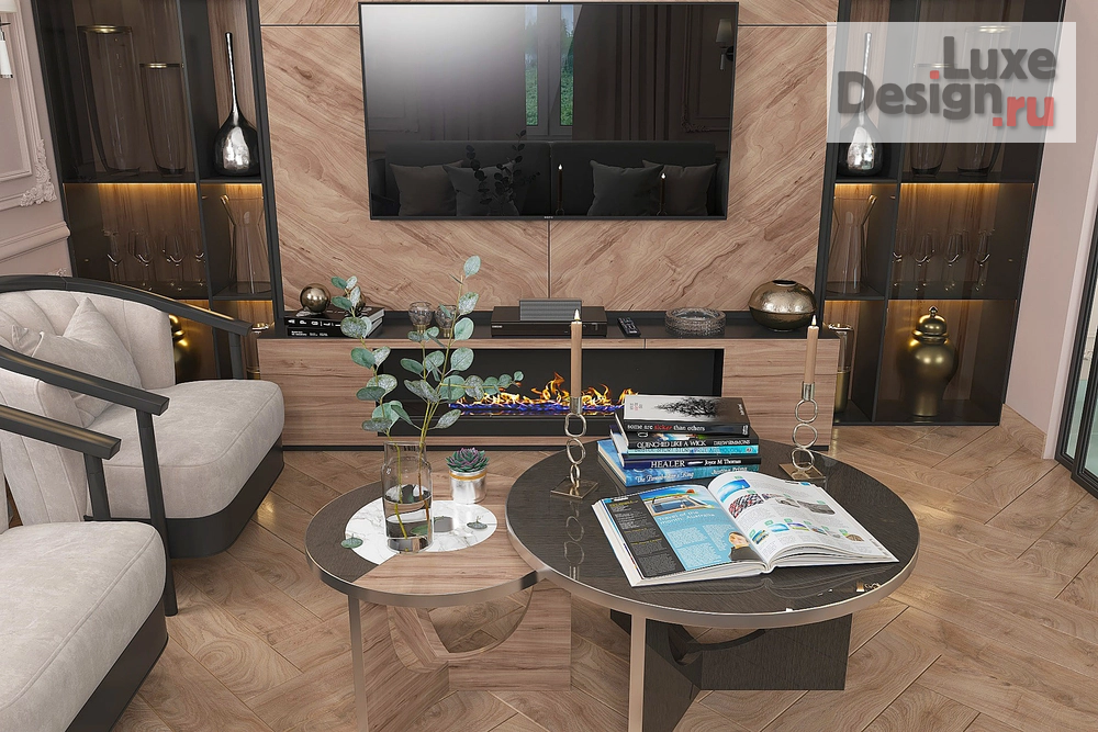 Дизайн интерьера коттеджа "Грация" (фото 20)