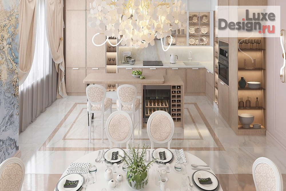 Дизайн интерьера коттеджа "Savoy" (фото 21)