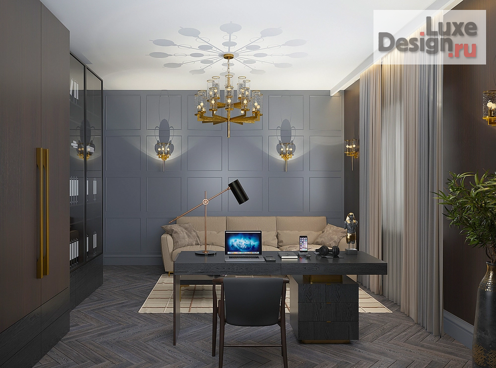 Дизайн интерьера коттеджа " Арлекин" (фото 23)