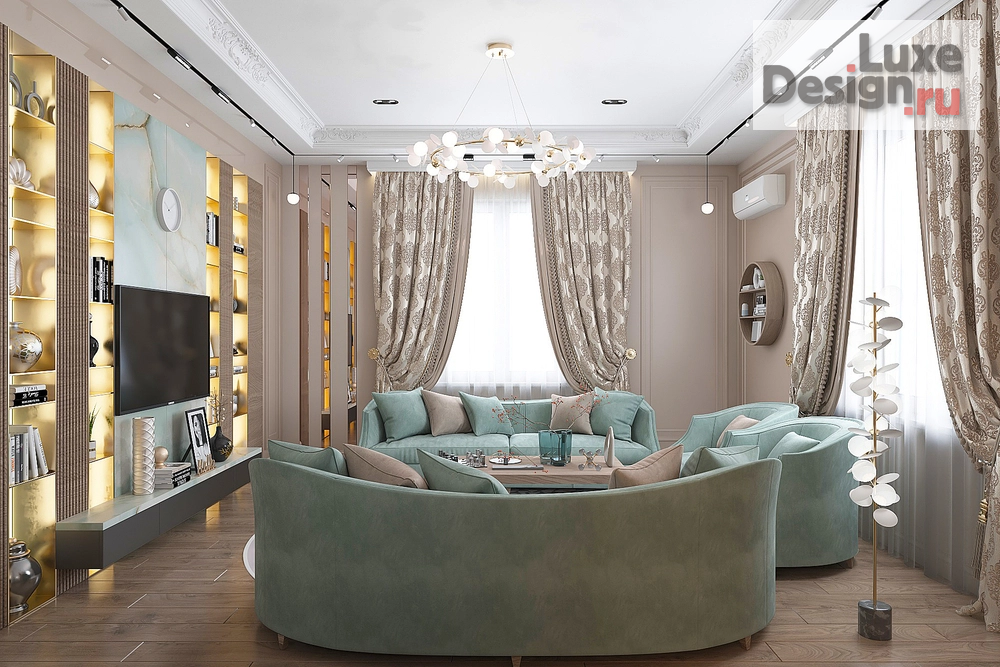 Дизайн интерьера коттеджа "Savoy" (фото 23)