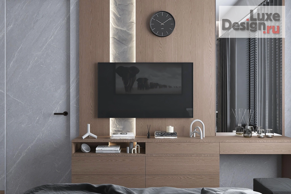 Дизайн интерьера двухкомнатной квартиры "Фактура" (фото 22)