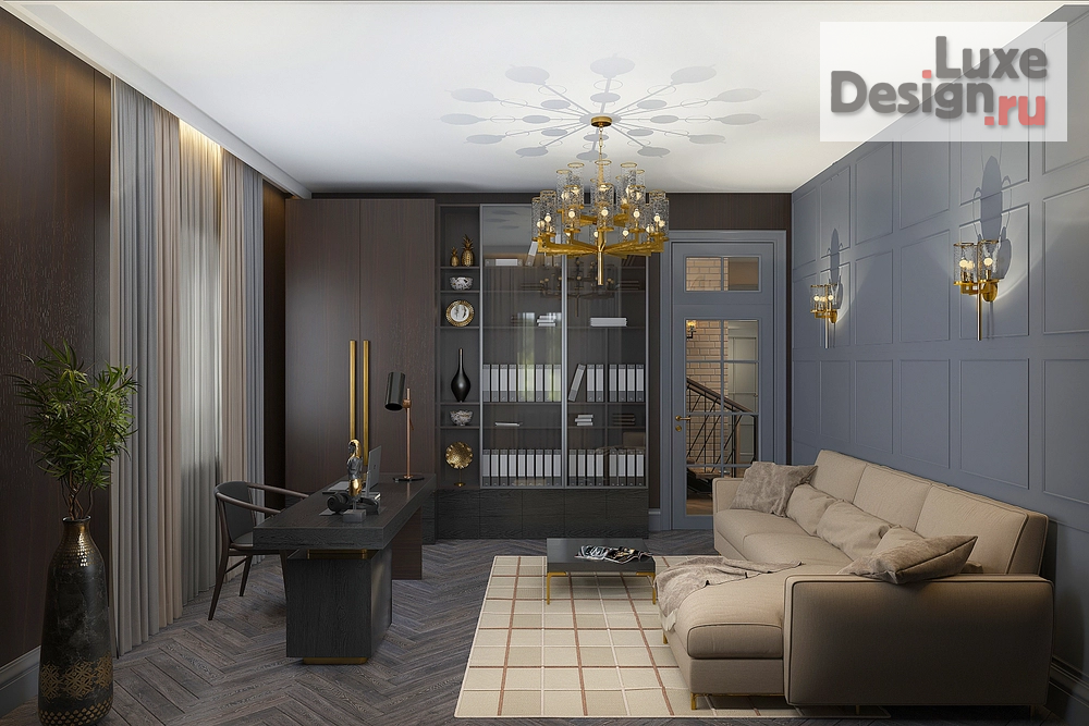 Дизайн интерьера коттеджа " Арлекин" (фото 25)