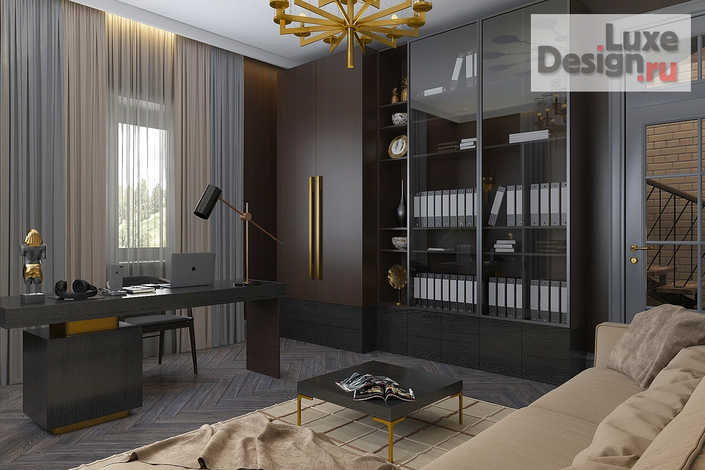 Дизайн интерьера коттеджа " Арлекин" (фото 26)