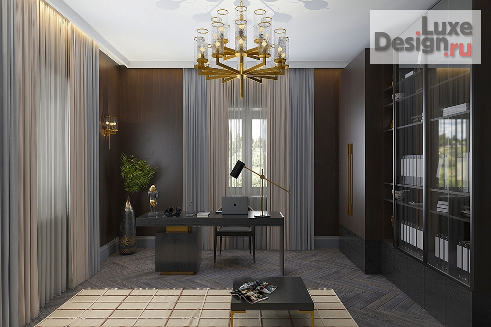 Дизайн интерьера коттеджа " Арлекин" (фото 27)