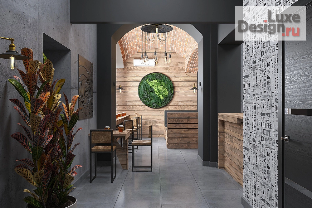 Дизайн интерьера кафе "Пивной Бар на Рождественской." (фото 2)