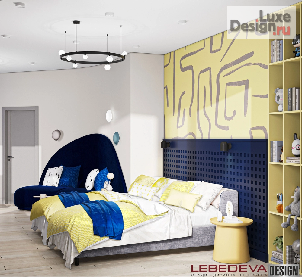 Дизайн интерьера детской "ДЕТСКАЯ КОМНАТА" (фото 13)