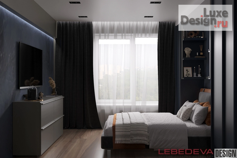 Дизайн интерьера четырехкомнатной квартиры "КВАРТИРА 85 М.КВ. ГОРОД МОСКВА" (фото 16)