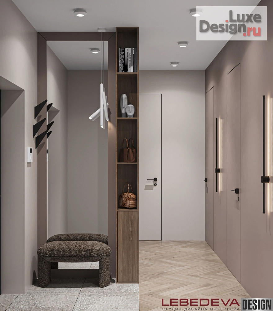 Дизайн интерьера трехкомнатной квартиры "КВАРТИРА В ПОДМОСКОВЬЕ 62 М.КВ." (фото 17)