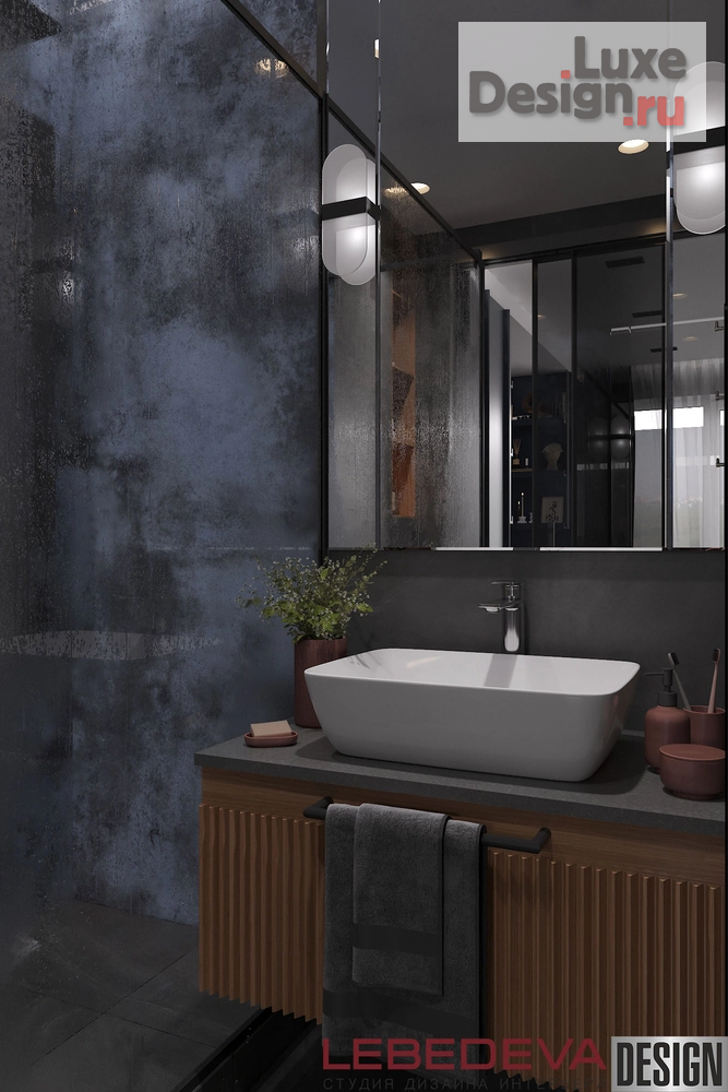 Дизайн интерьера четырехкомнатной квартиры "КВАРТИРА 85 М.КВ. ГОРОД МОСКВА" (фото 19)