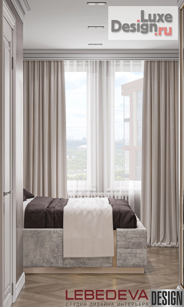 Дизайн интерьера трехкомнатной квартиры "КВАРТИРА 87  М.КВ. " (фото 24)